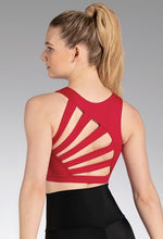 Load image into Gallery viewer, Asymmetrical Ladder Crop Top - Adult