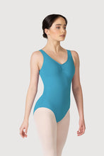 Load image into Gallery viewer, Bloch Overture Odetta Sleeveless Pleat Womens Leotard
