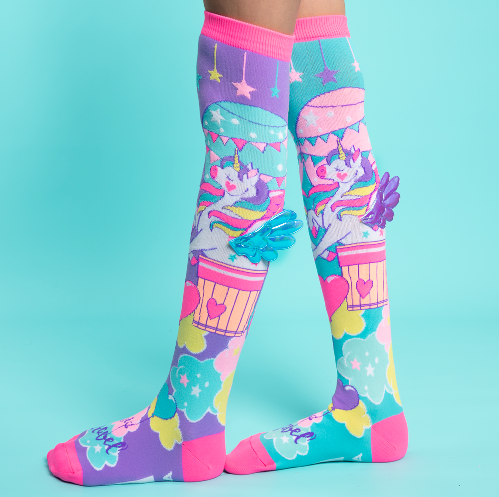 Unicorn Travel Socks