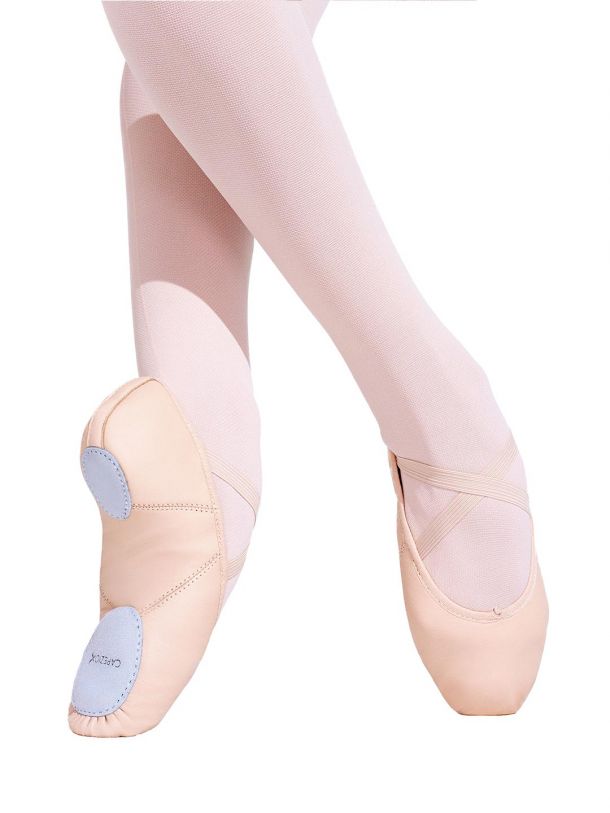 Juliet Leather Split Sole Ballet Shoe - Child