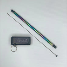 Load image into Gallery viewer, Retractable Rainbow Drinking Straw
