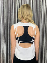 Load image into Gallery viewer, Stepping Out Backless Singlet
