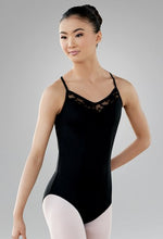 Load image into Gallery viewer, Lace Back Halter Dance Leotard
